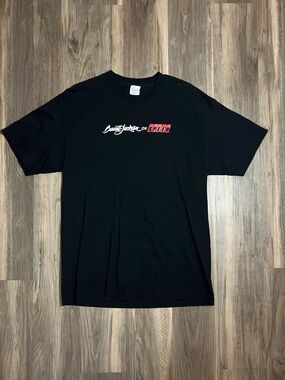 Vintage Y2K Barrett Jackson Shirt Men's Large Black Short Sleeve 2008 GT500